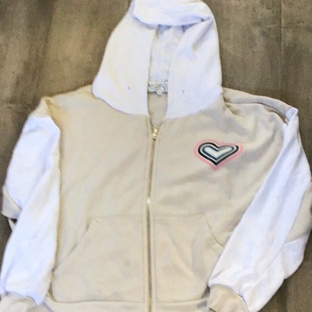 Wildfox sweatshirt with full zip